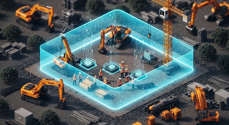 Améliorer l'efficacité des chantiers : le rôle des barrières géographiques dans la surveillance du temps passé sur le chantier et de l'efficacité